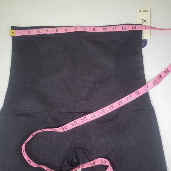 Empetua Black High Waisted Shaping Leggings #42075 Size XL - Picture 3 of 6
